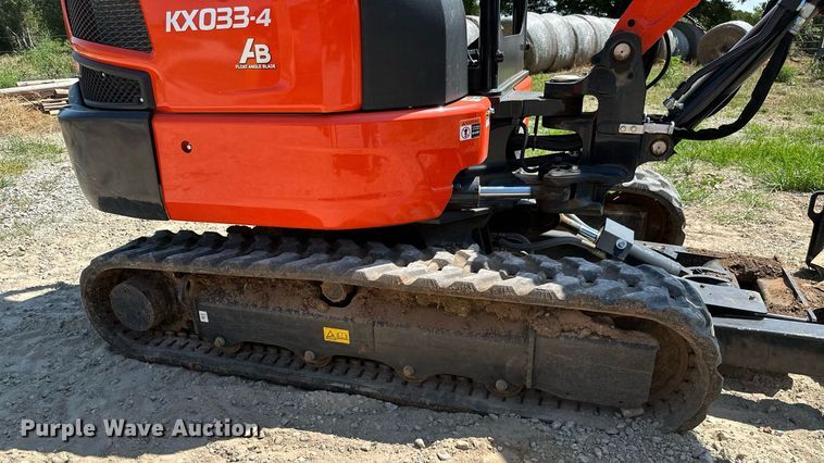 image for item MB9680 2020 Kubota KX033-4  mini excavator