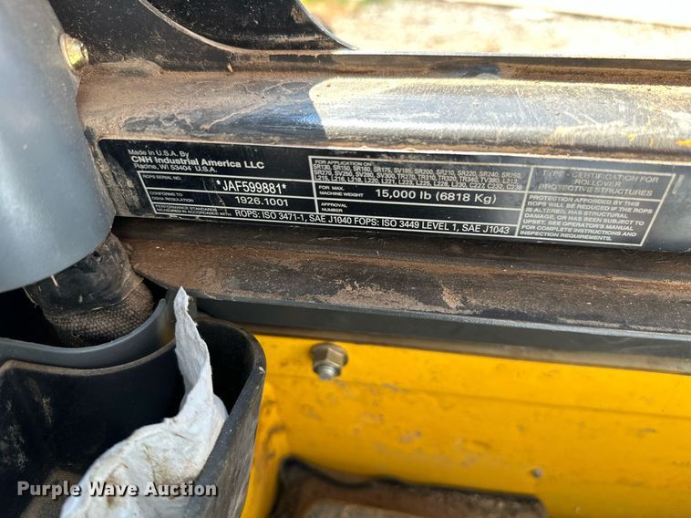 image for item MB9682 2015 New Holland C238  tracked skid steer loader