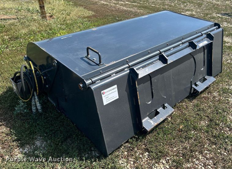 image for item MC9984 JCT  skid steer sweeper