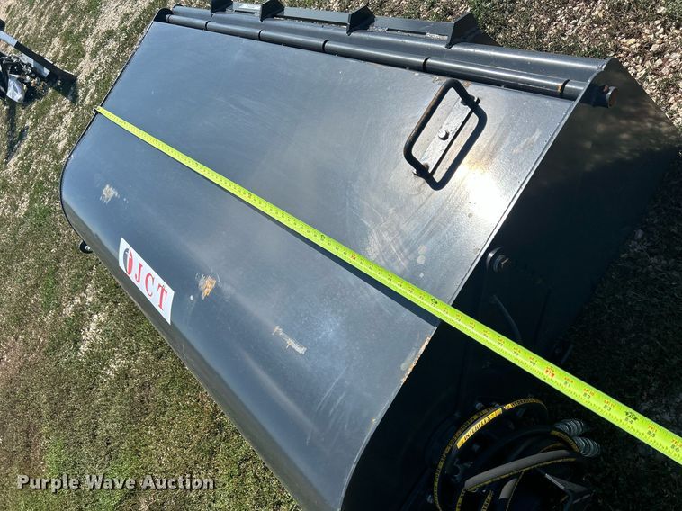 image for item MC9984 JCT  skid steer sweeper