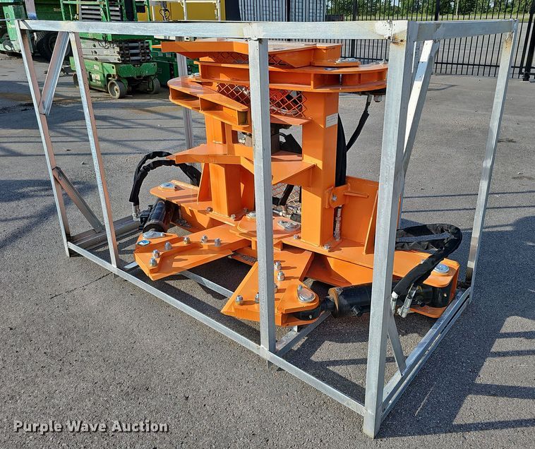 image for item MD9904 2023  skid steer grapple tree shear