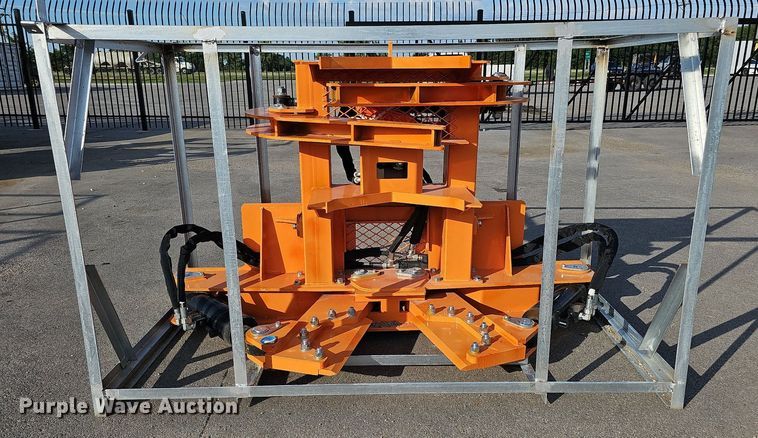 image for item MD9904 2023  skid steer grapple tree shear