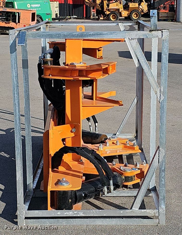 image for item MD9904 2023  skid steer grapple tree shear