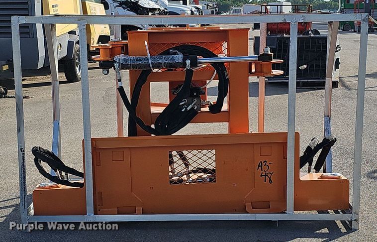 image for item MD9904 2023  skid steer grapple tree shear