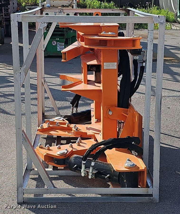 image for item MD9904 2023  skid steer grapple tree shear