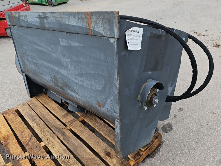 image for item MD9905 Wolverine  skid steer concrete mixer