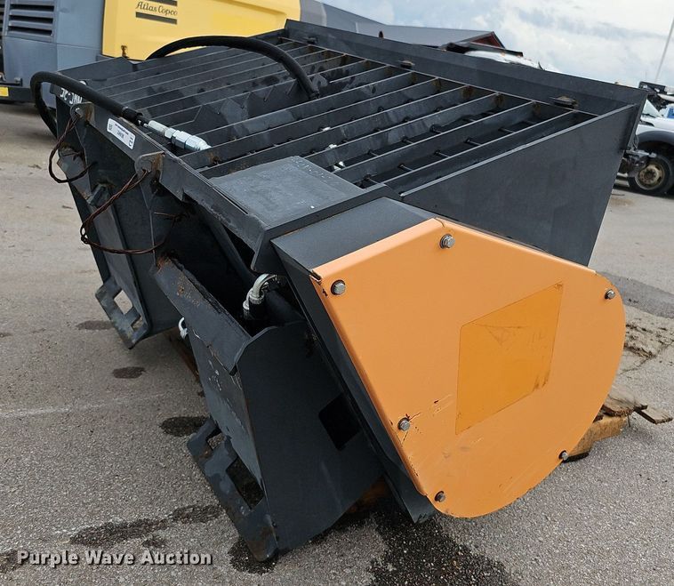 image for item MD9905 Wolverine  skid steer concrete mixer