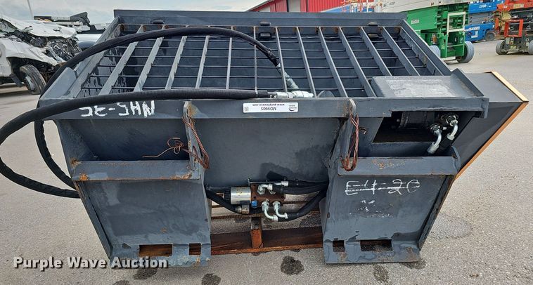 image for item MD9905 Wolverine  skid steer concrete mixer