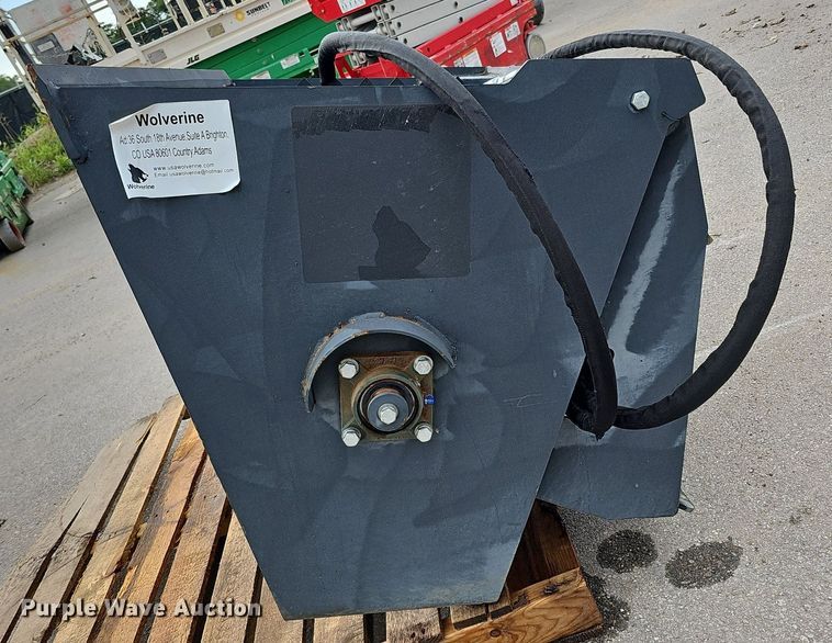 image for item MD9905 Wolverine  skid steer concrete mixer