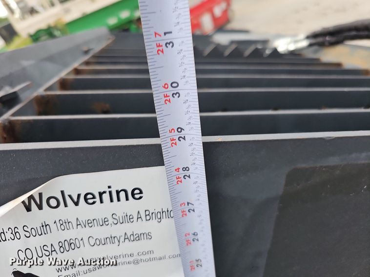 image for item MD9905 Wolverine  skid steer concrete mixer