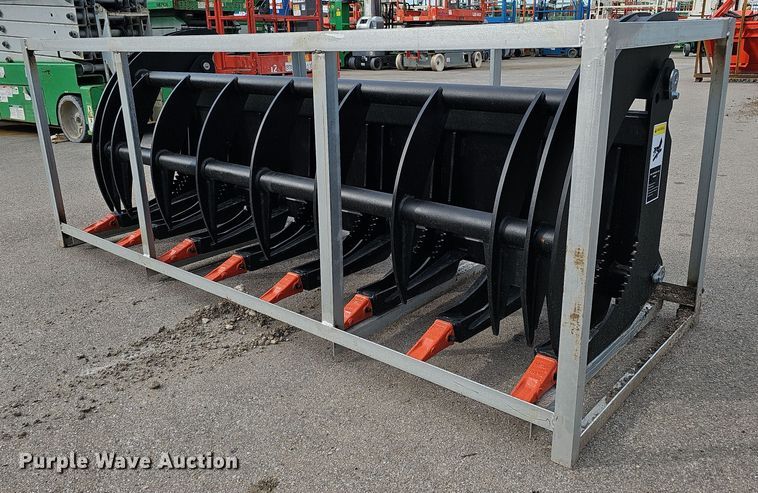 image for item MD9908 2023 Heavy Grass  skid steer root grapple bucket