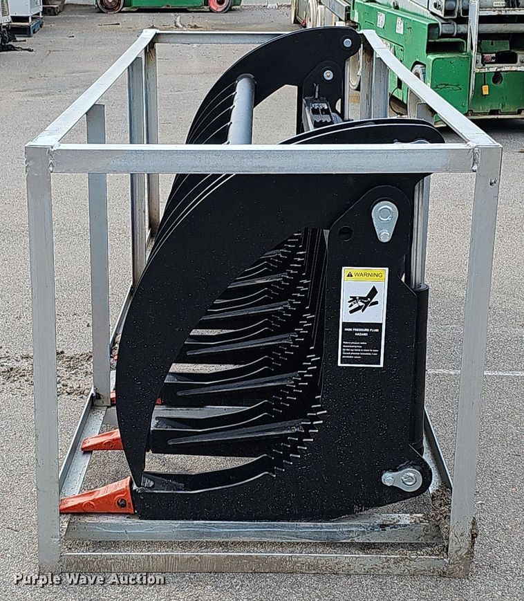 image for item MD9908 2023 Heavy Grass  skid steer root grapple bucket