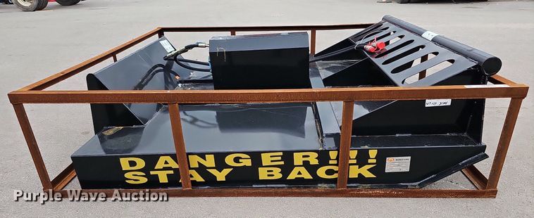 image for item MD9911 2022 Mower King SSRC  skid steer rotary mower