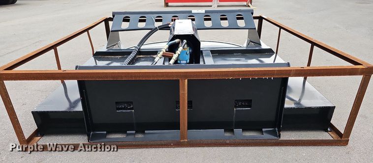 image for item MD9911 2022 Mower King SSRC  skid steer rotary mower