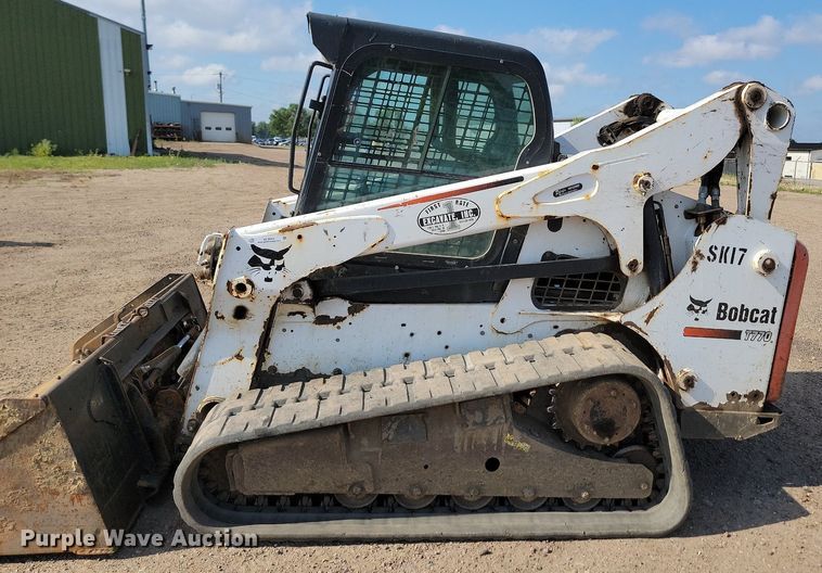image for item ML9504 2014 Bobcat T770  tracked skid steer loader