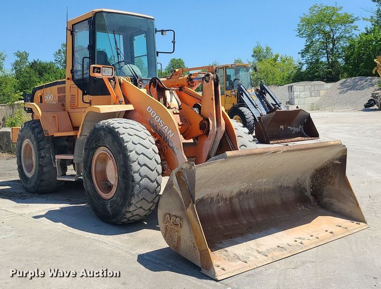 image for item MO9987 2007 Doosan MEGA200-V  wheel loader