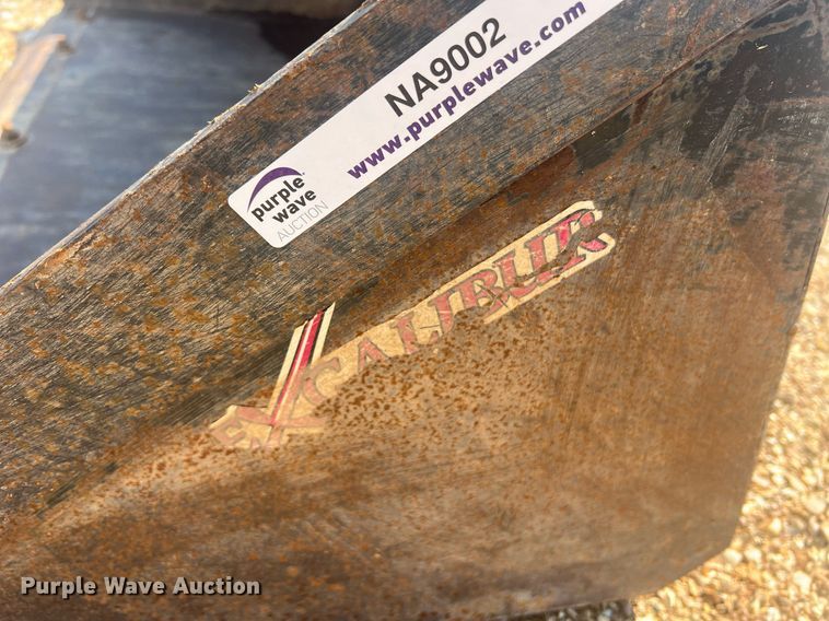 image for item NA9002 60" W skid steer bucket