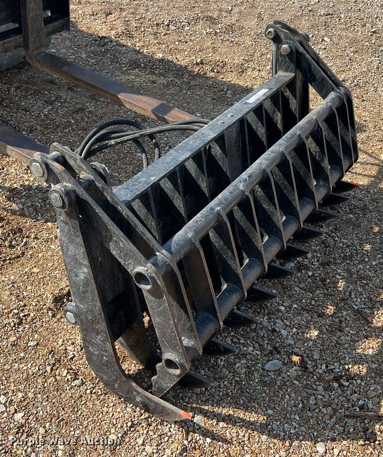 image for item NA9003 WeldRite  58" W skid steer grapple bucket