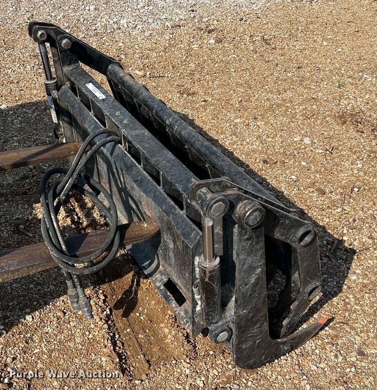 image for item NA9003 WeldRite  58" W skid steer grapple bucket