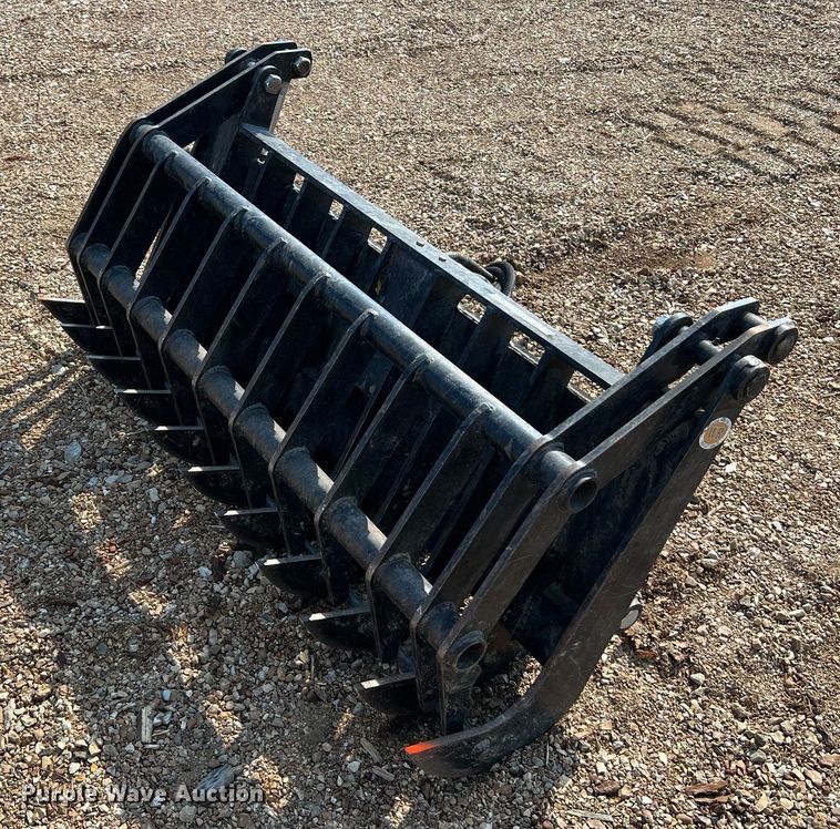 image for item NA9003 WeldRite  58" W skid steer grapple bucket