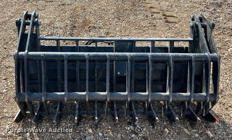 image for item NA9003 WeldRite  58" W skid steer grapple bucket