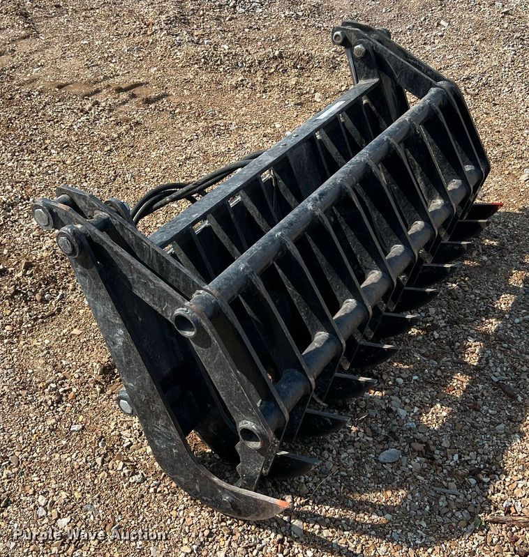 image for item NA9003 WeldRite  58" W skid steer grapple bucket