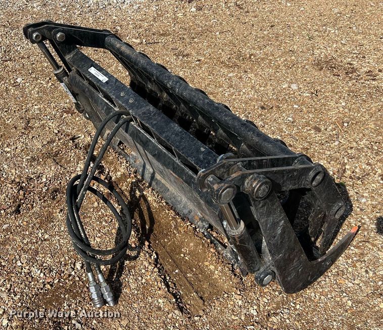 image for item NA9003 WeldRite  58" W skid steer grapple bucket