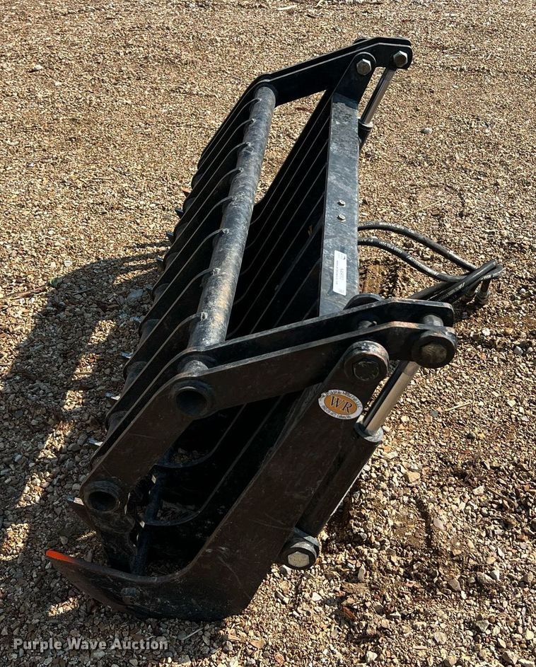 image for item NA9003 WeldRite  58" W skid steer grapple bucket