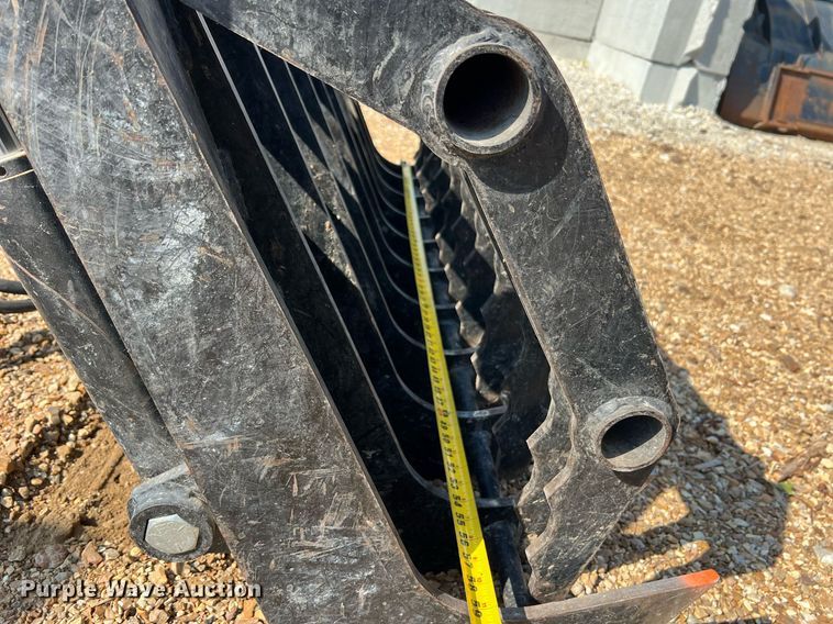 image for item NA9003 WeldRite  58" W skid steer grapple bucket