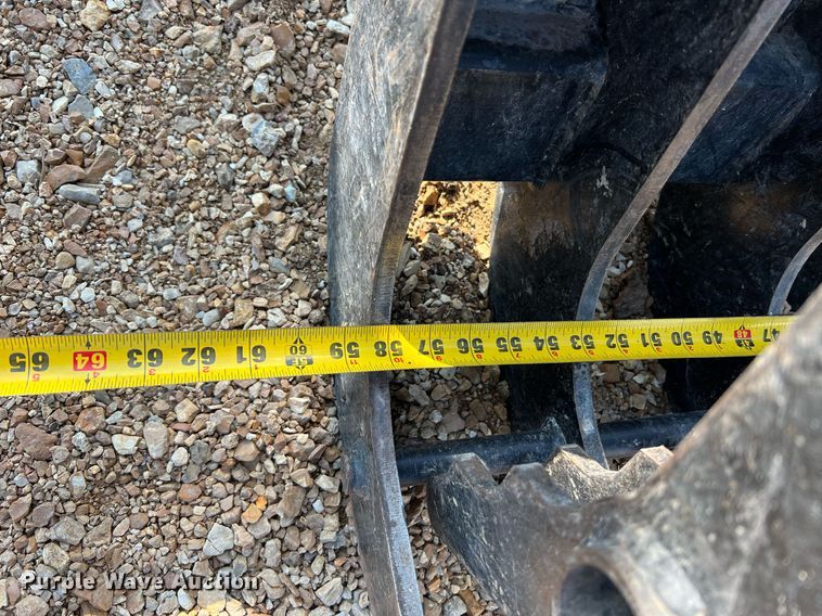 image for item NA9003 WeldRite  58" W skid steer grapple bucket