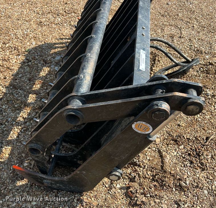 image for item NA9003 WeldRite  58" W skid steer grapple bucket