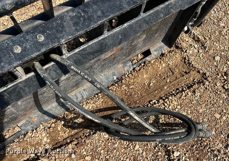 image for item NA9003 WeldRite  58" W skid steer grapple bucket