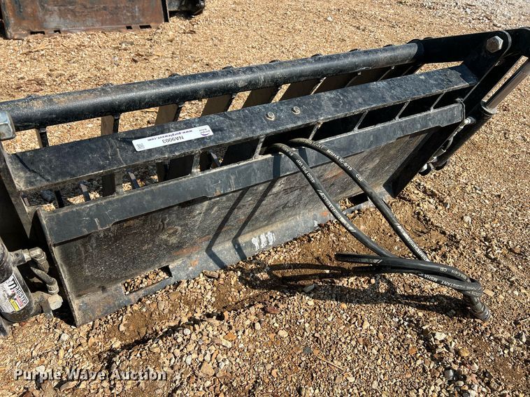 image for item NA9003 WeldRite  58" W skid steer grapple bucket