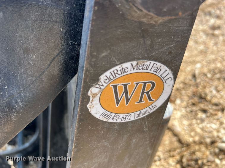 image for item NA9003 WeldRite  58" W skid steer grapple bucket