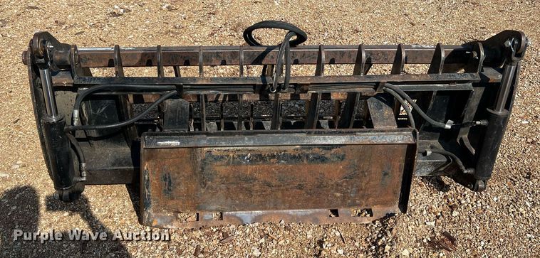 image for item NA9004 Anbo  79" W skid steer grapple bucket