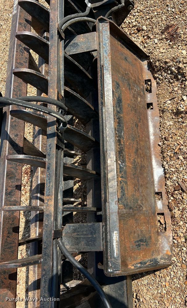 image for item NA9004 Anbo  79" W skid steer grapple bucket