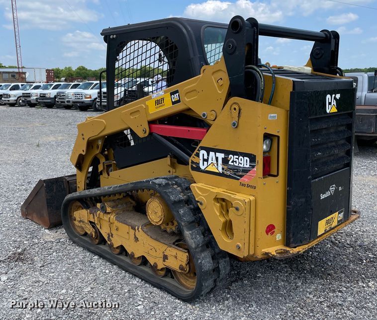 image for item NB9059 2015 Caterpillar 259D  tracked skid steer loader