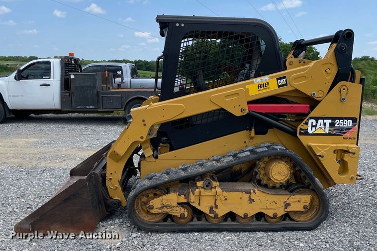 image for item NB9059 2015 Caterpillar 259D  tracked skid steer loader