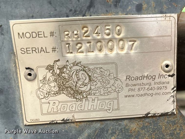 image for item NP9797 Roadhog RH2450  skid steer cold planer