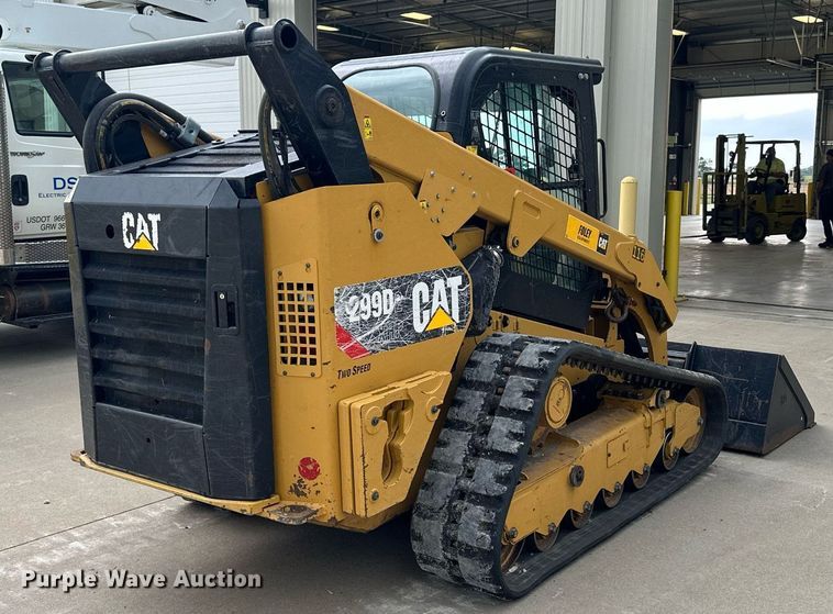image for item NP9833 2016 Caterpillar 299D2XHP  tracked skid steer loader