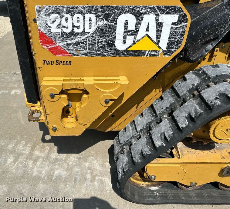 image for item NP9833 2016 Caterpillar 299D2XHP  tracked skid steer loader