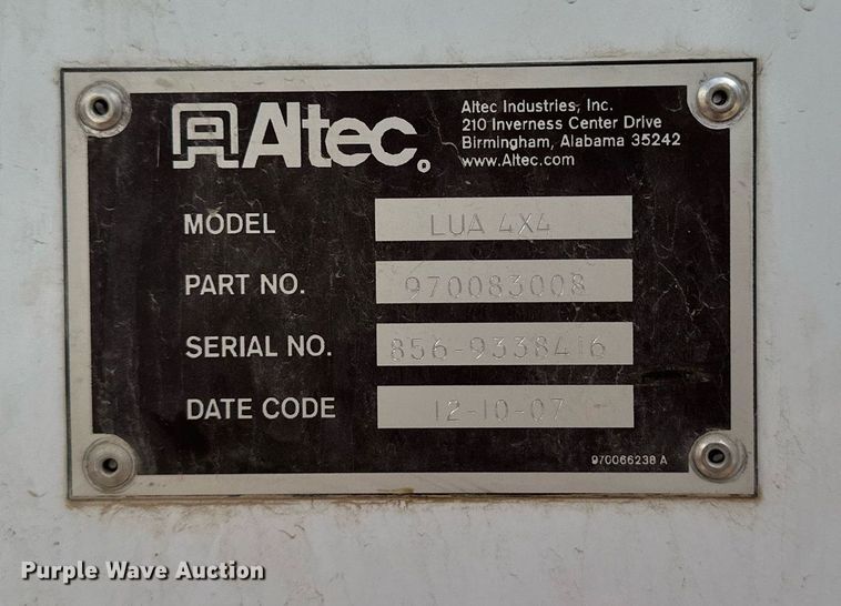 image for item NP9835 2008 International WorkStar 7300  bucket truck