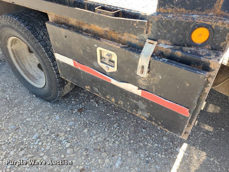 image for item NX9626 2012 Chevrolet Silverado 3500HD  Crew Cab flatbed pickup truck