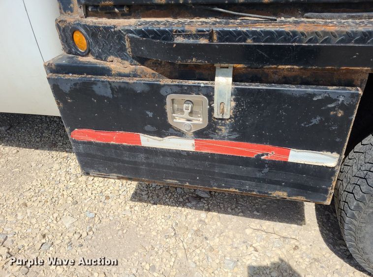 image for item NX9626 2012 Chevrolet Silverado 3500HD  Crew Cab flatbed pickup truck