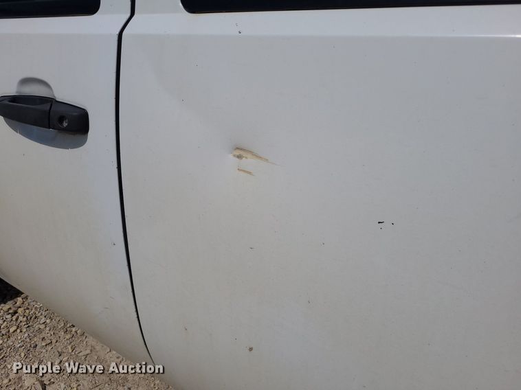 image for item NX9626 2012 Chevrolet Silverado 3500HD  Crew Cab flatbed pickup truck