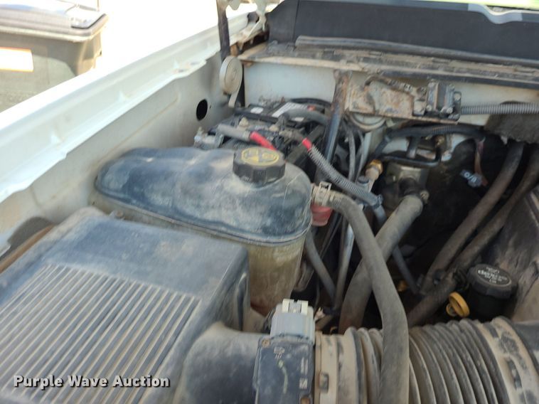 image for item NX9627 2012 Chevrolet Silverado 3500HD  Crew Cab flatbed pickup truck