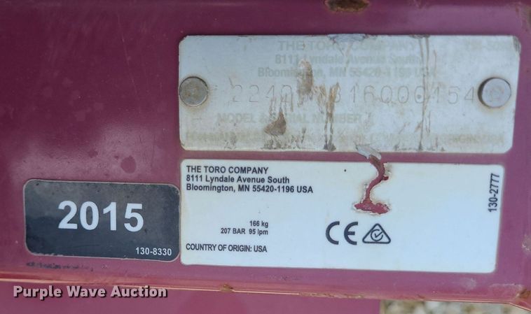 image for item NX9628 2016 Toro TX427  compact utility loader