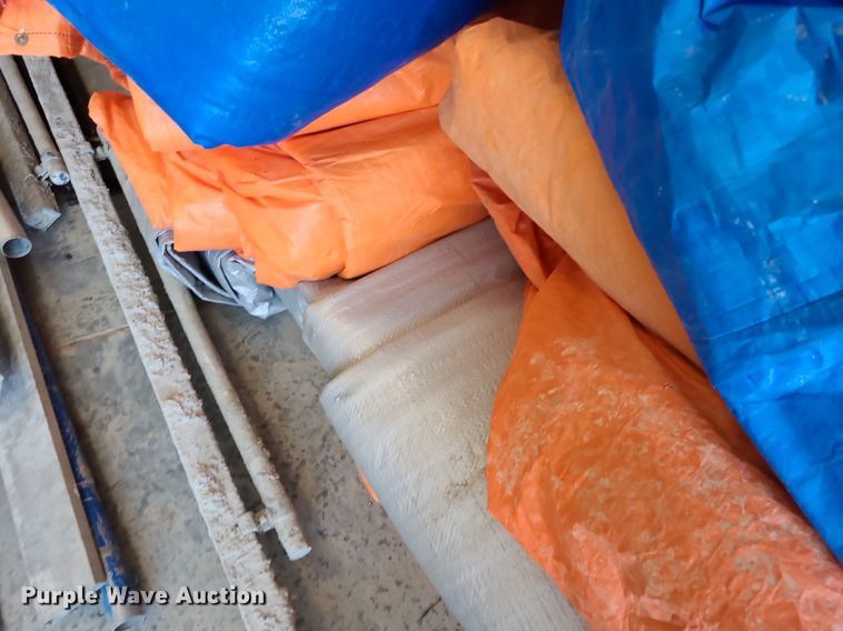 image for item NX9631 Approximately 24 concrete tarps