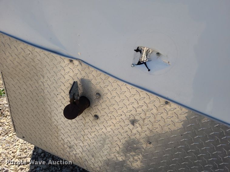 image for item NX9633 LGS  enclosed cargo trailer with polyurethane concrete lifting equipment