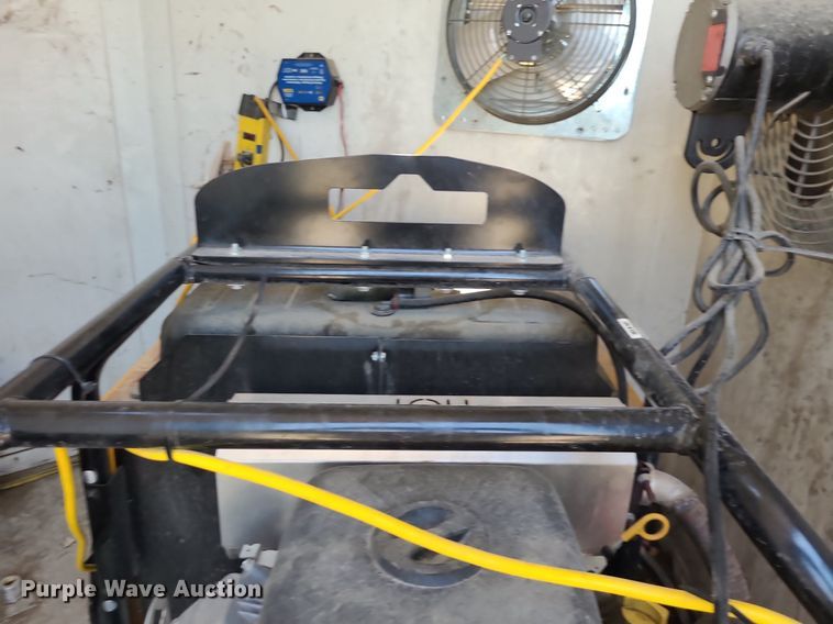 image for item NX9633 LGS  enclosed cargo trailer with polyurethane concrete lifting equipment